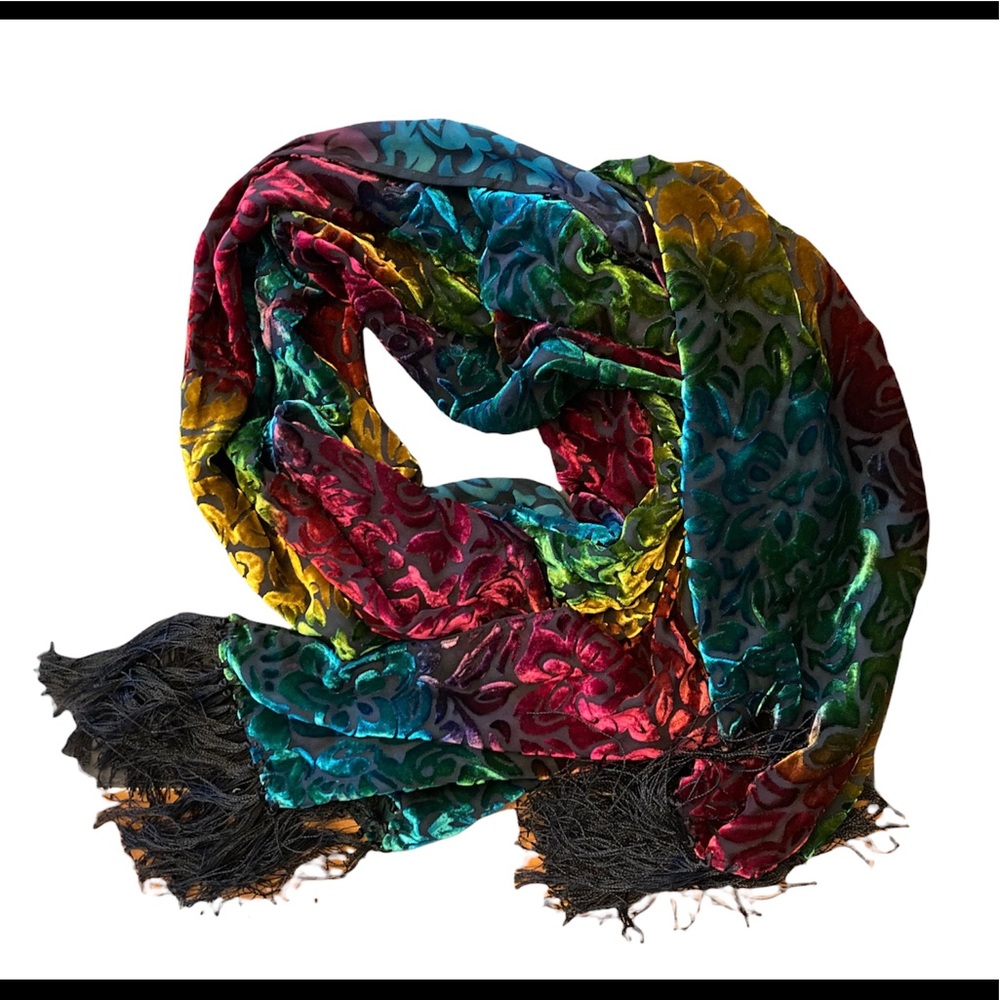 Boho Fringed Scarf/Wrap